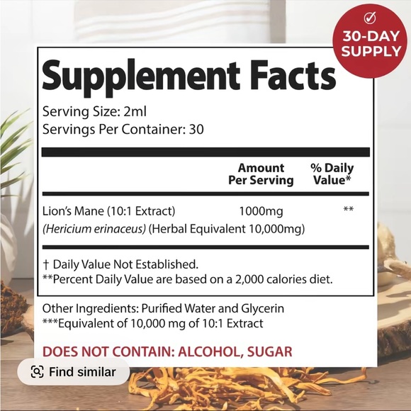 Super Mushroom Lion's Mane Elixir - Picture 6 of 7